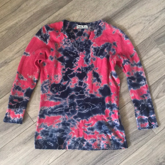 Lucky Brand Tops - Lucky Brand tie dye thermal